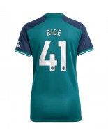 Arsenal Declan Rice #41 Kolmaspaita Naisten 2023-24 Lyhythihainen